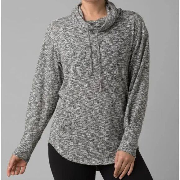 prAna Frieda Cowl Neck Drawstring Pullover Size Small - Picture 1 of 6